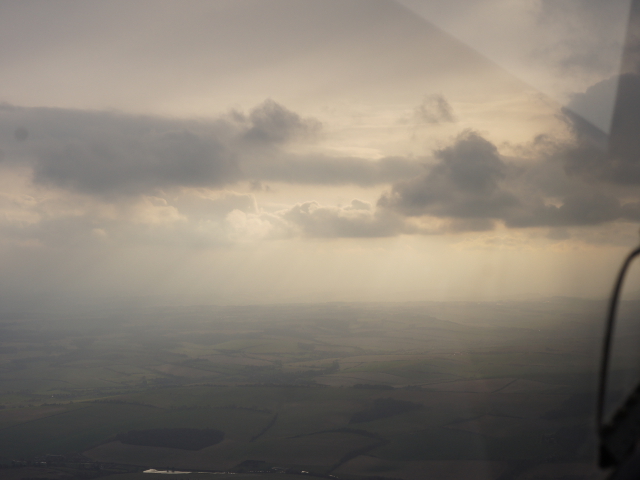 Sun rays over UK